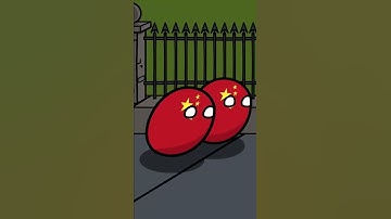 The rise of zombie in China day 3#shorts #day3  #countryballs #zombies