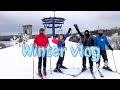CANADA TRAVEL VLOG ❄️🇨🇦 SKIING, CAMPFIRE AND SNOW