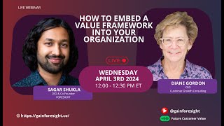 How to Embed a Value Framework into your Organization - #live