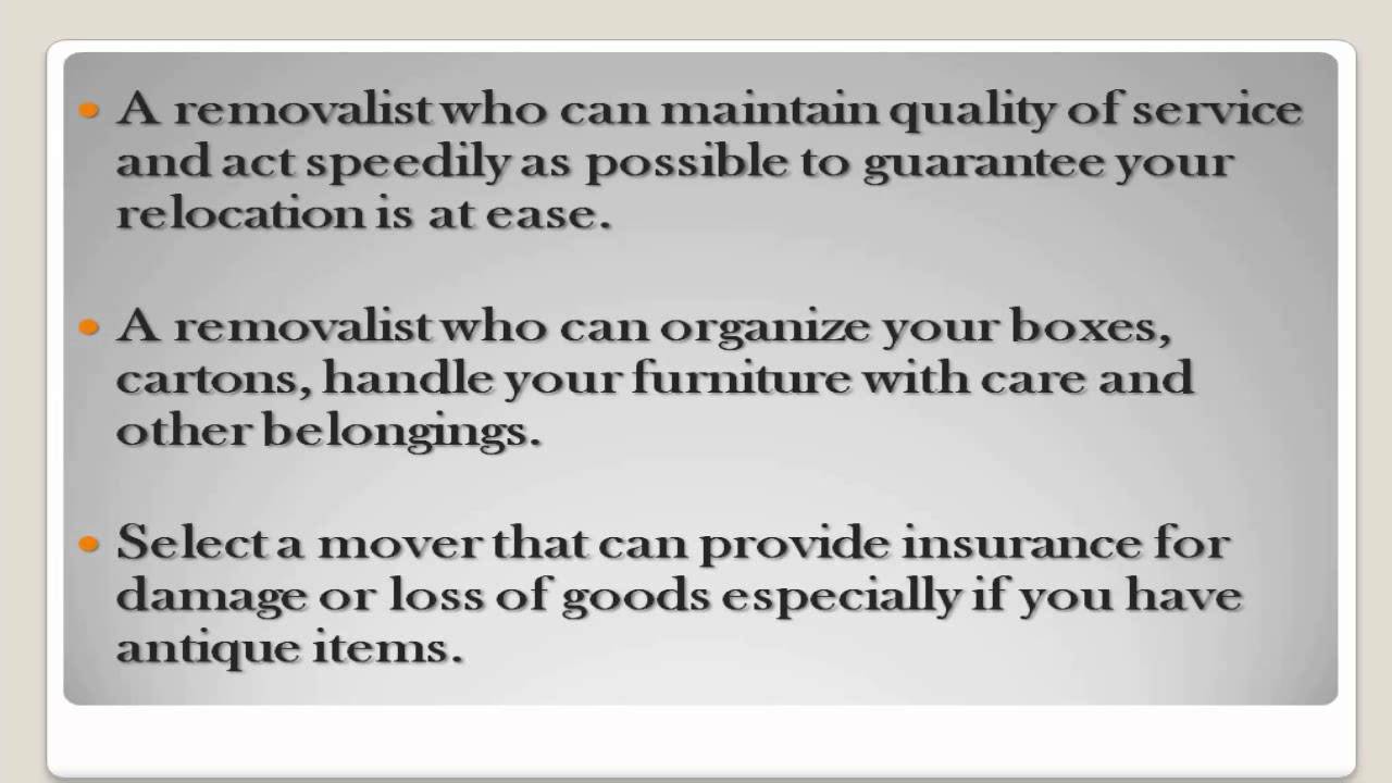 What It Takes To Be The Best Removalist Sydney?
