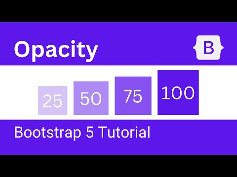 Learn Opacity in 1 min- Funku Coder | Bootstrap 5 tutorial for beginners