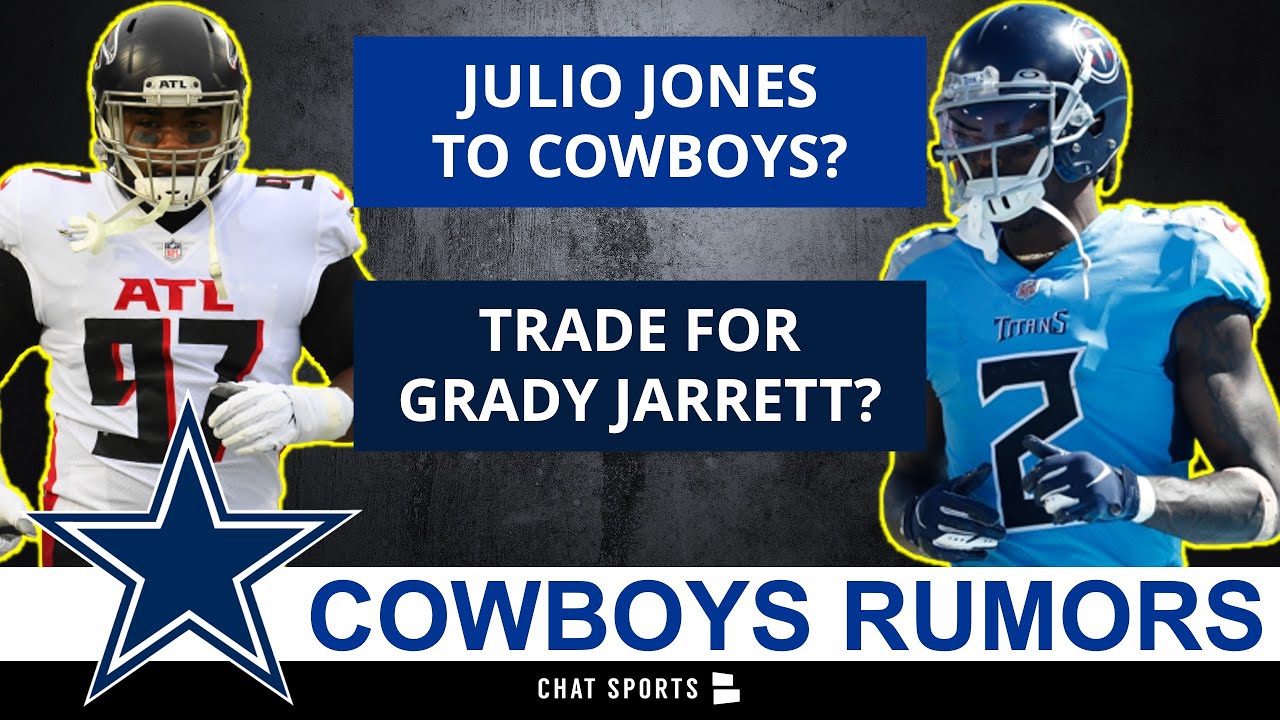 Cowboys Rumors & News: Sign Julio Jones? Grady Jarrett Trade? Drafting Alec Pierce & Armani Rogers?