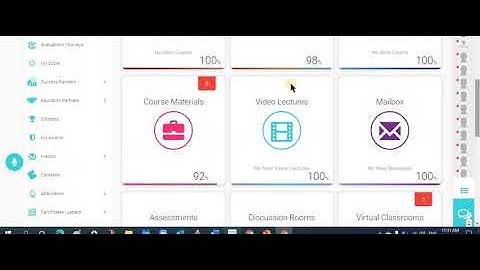 how to open your video lectures on classera
