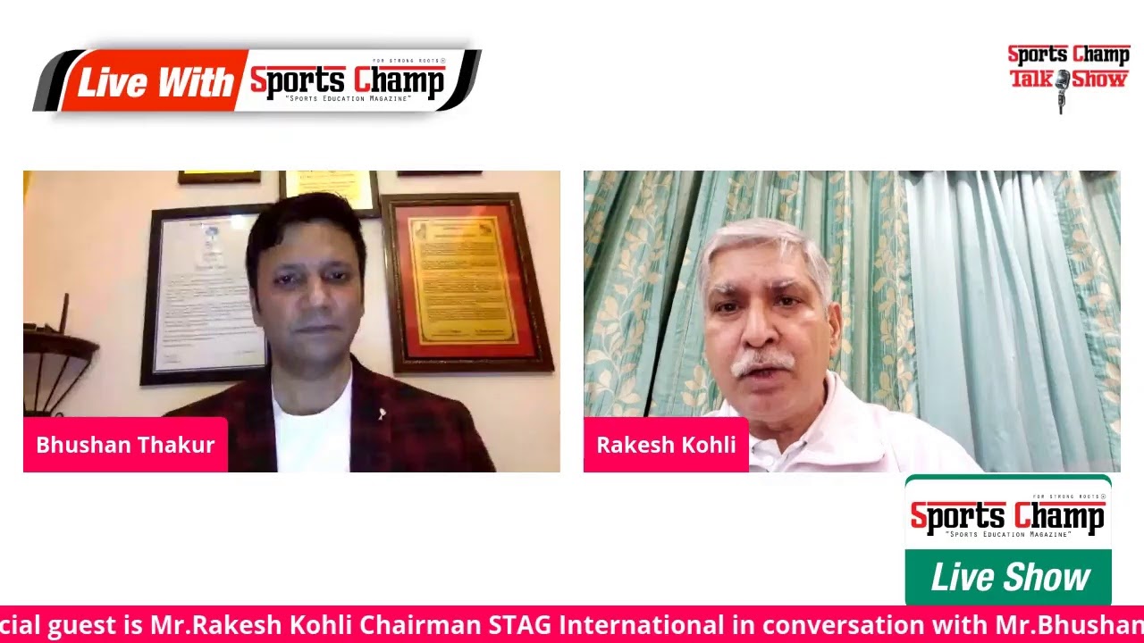 SPORTS CHAMP LIVE TALK SHOW EPISODE 17 - "JOURNEY OF SPORTS ENTREPRENEUR"