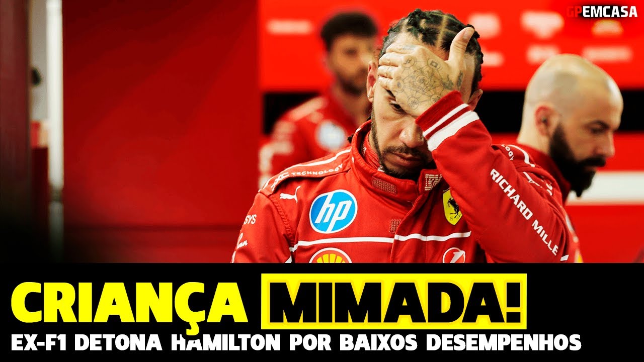 Hamilton É Detonado Por Ex-F1 Após Baixos Resultados: "Criança Mimada" | Fórmula 1 | Gp Em Casa
