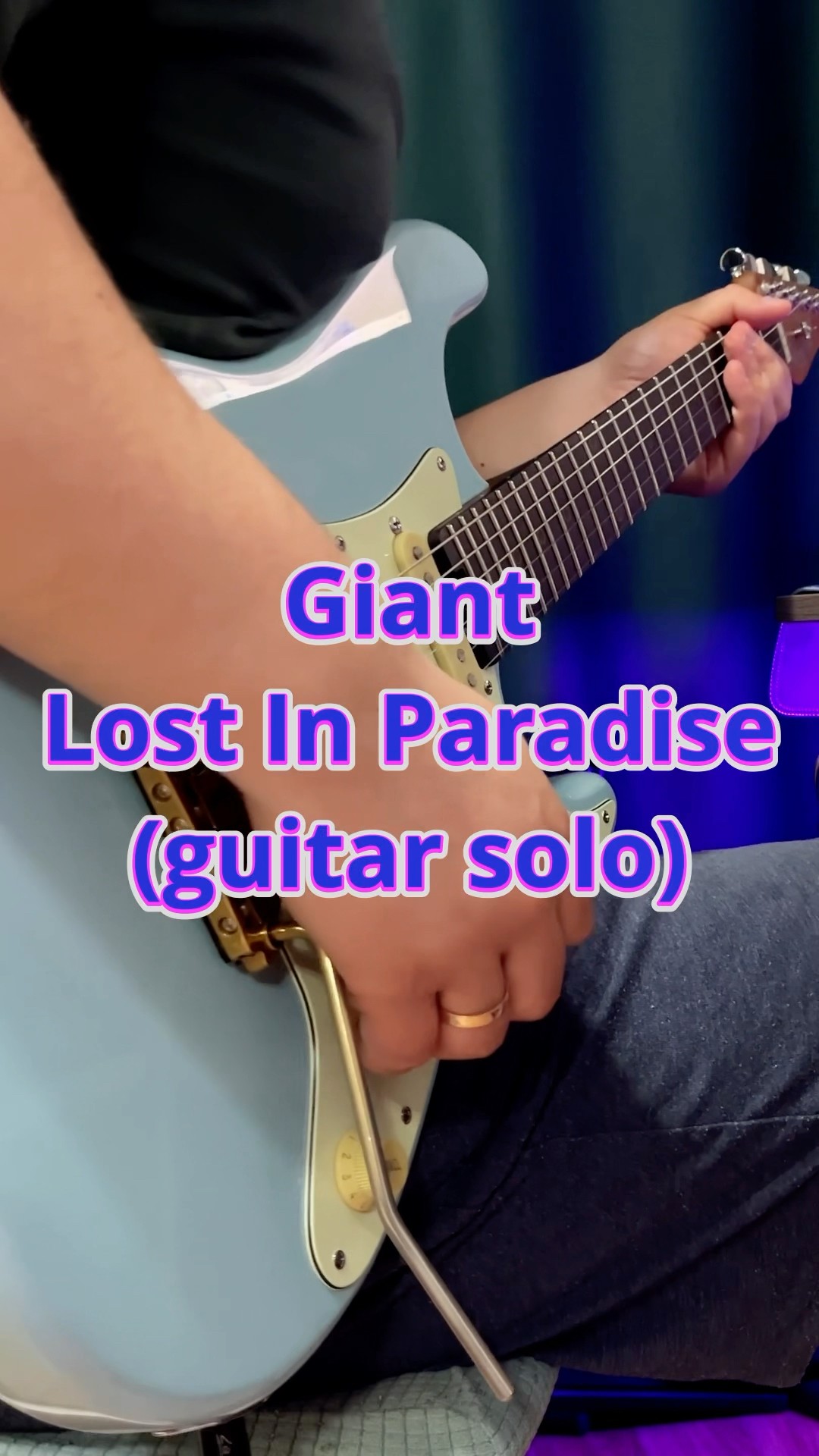 Giant - Lost In Paradise (Solo Backing Track)