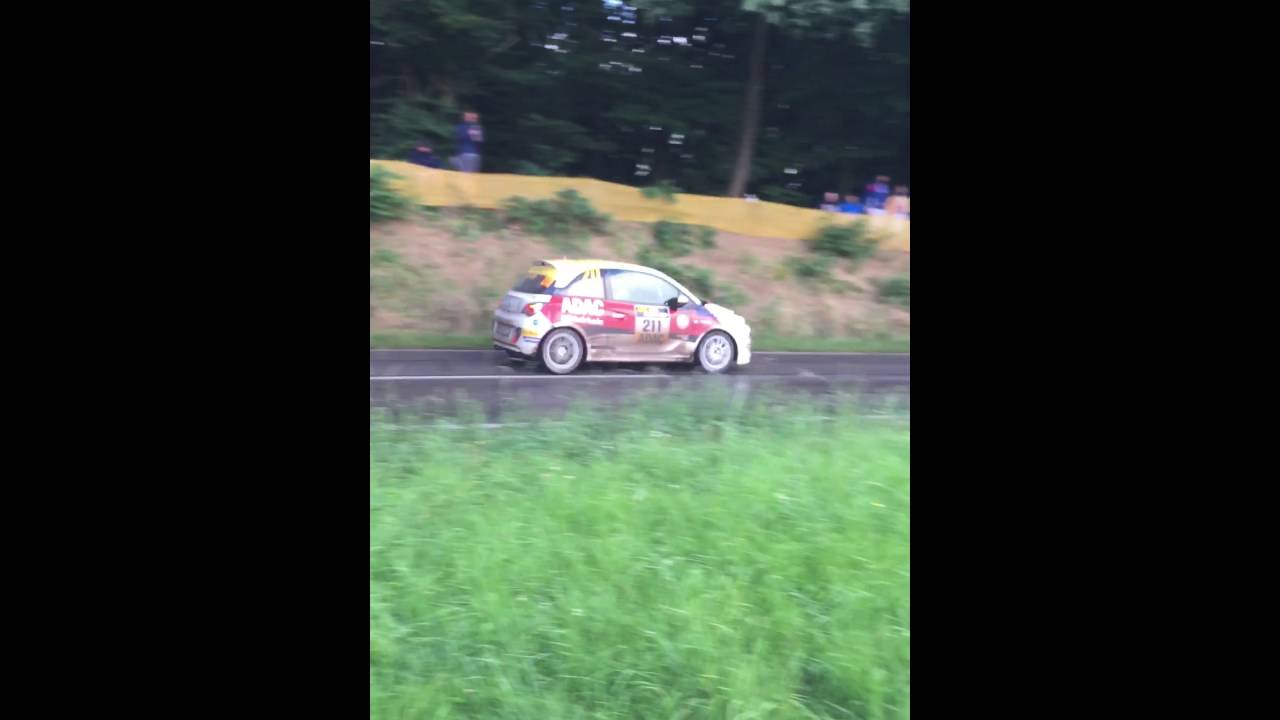 Lisa Kiefer Opel Adam Cup 2016 ADAC WRC RALLY GERMANY