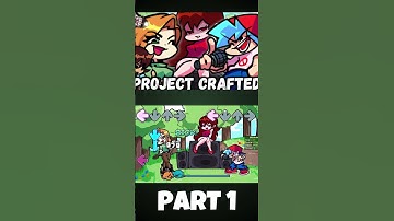FNF - Project Crafted [PART 1|Bountiful] (FNF MOD) #shorts