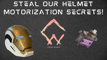Steal Our Iron Man Helmet Motorization Secrets!