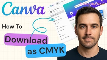 How to Download as CMYK in Canva | Canva Tutorial 2025