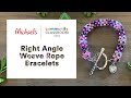 Online Class: Right Angle Weave Rope Bracelets | Michaels