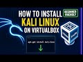 how to install Kali Linux on virtualbox lab setup (#1) for educational