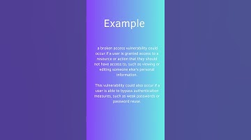 What is Broken access vulnerability ? OWASP Top 10