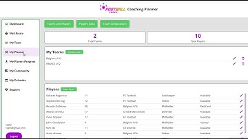 Training Session Planning | MVP & SaaS Development in Bubble.IO: Coaching Planner