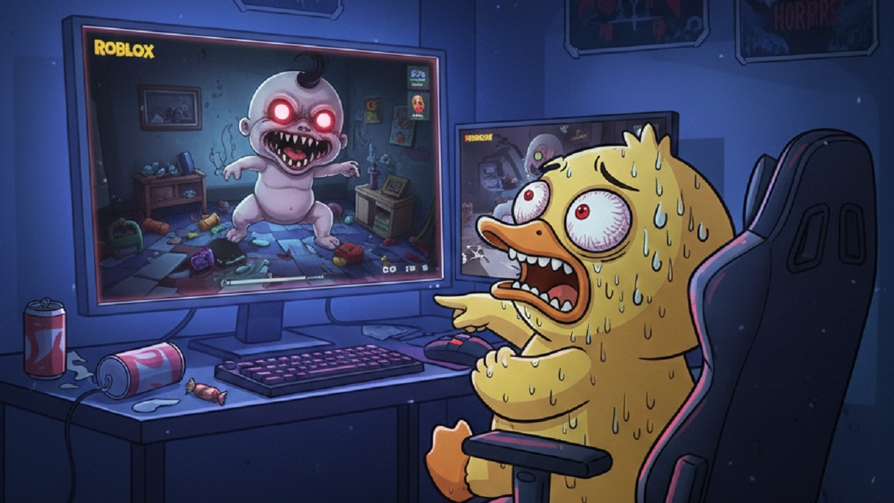 JONI SI BEBEK MAIN GAME HORROR