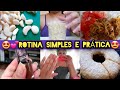 💕ROTINA SIMPLES FIZ TEMPERO CASEIRO PRA SEMANA🧄🍛 ALMOÇO / CUIDADOS PESSOAIS 💅🏻💕+ LANCHE DA TARDE 🥥🍰