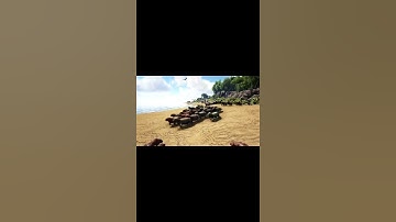 This army is so overpowered... #ark #arksurvival #shorts