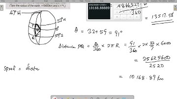 Latitude and Longitude - Distance on Great Circles