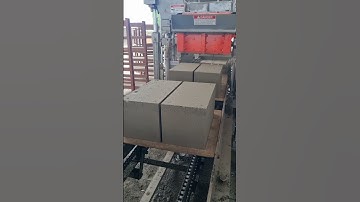Production of 400 x 200 x 200 mm Solid block at our Visalpur plant ...