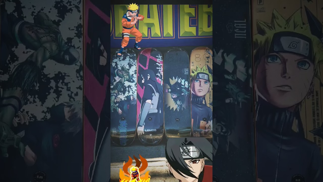 @narutoshippudenofficiel x @primitiveskate