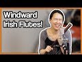 Joanna tries windward irish flutes flute center