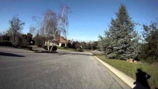 GoPro fixed gear and longboard slides