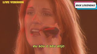 Cline Dion  Im Your Angel feat Barnev Valsaint traduo legendado ao Vivo