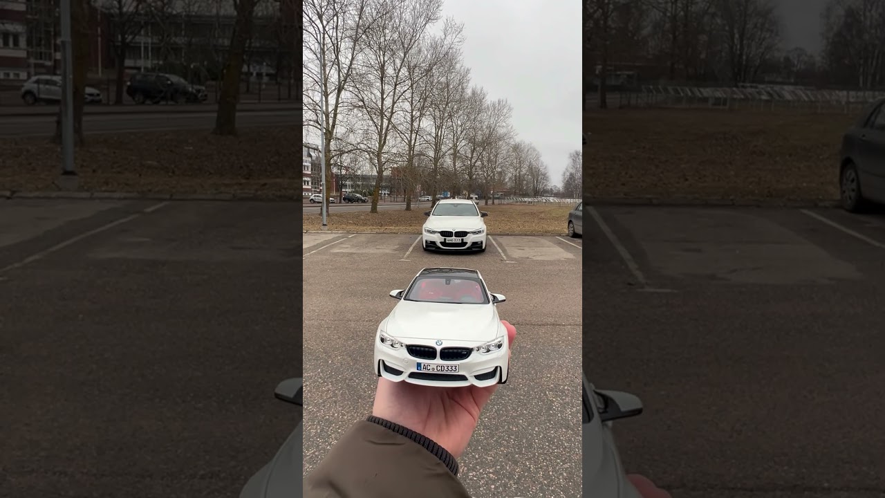 Bmw M3 metallic car replica ▫️◻️