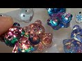 UVレジン　セリア購入品　キラツヤクマ作ってみた　resin