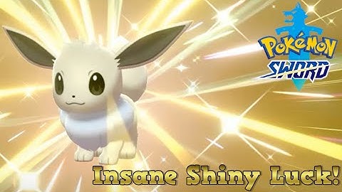 Insane Shiny Luck | Shiny Eevee in Pokemon Sword