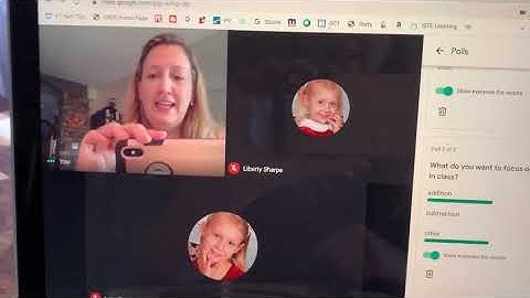 Google Meet - “Polls” Feature