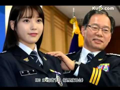 韩国90后女歌手穿制服成巡警代言人
