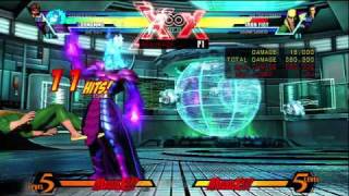 Ultimate MvC3: Simple Dormammu Corner Combo