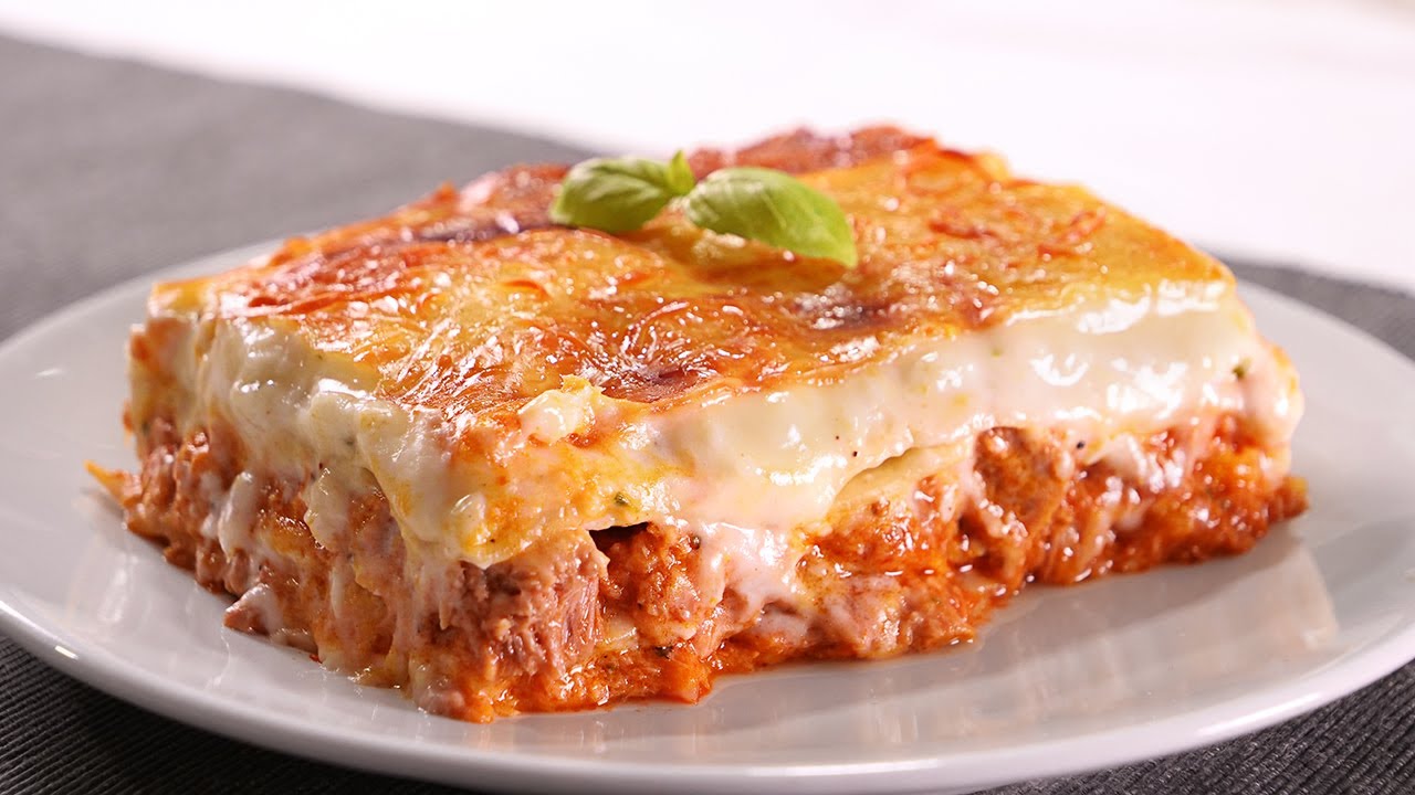 Очень простая, быстрая и вкусная лазанья с тунцом