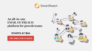 Achieve your targets with the no.1 cold email software. Try SmartReach.io for FREE.