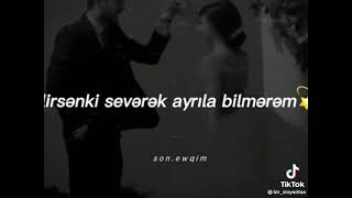 Bilirsən ki,sənən ayrı qala bilmərəm...🥺❤️