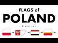 Poland flags animation flag poland