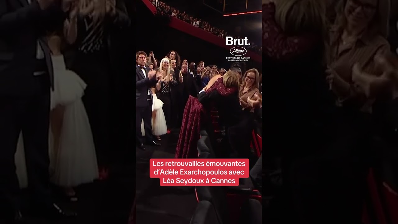 Les retrouvailles émouvantes d’Adèle Exarchopoulos avec Léa Seydoux à Cannes