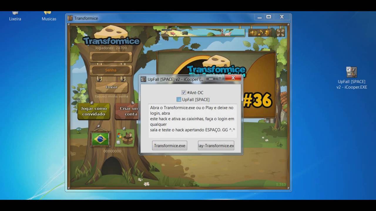 Transformice Hack Fly [ON] 28/05/2016