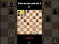 FIRST MOVE MATTERS ! INCREDIBLE CHECKMATE #problems #2#chess#strategy