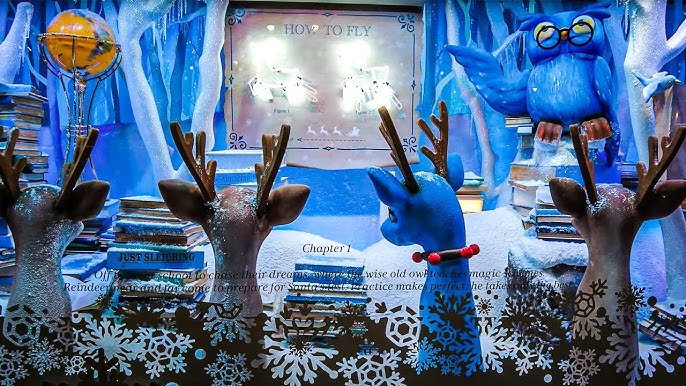 Christmas Windows NYC 2012 – Bergdorf Goodman – Best Holiday Windows –