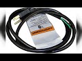 Overview: Whirlpool W10613691 Genuine OEM Power Cord For Range Hoods, 5 Feet Black Accessory – R...