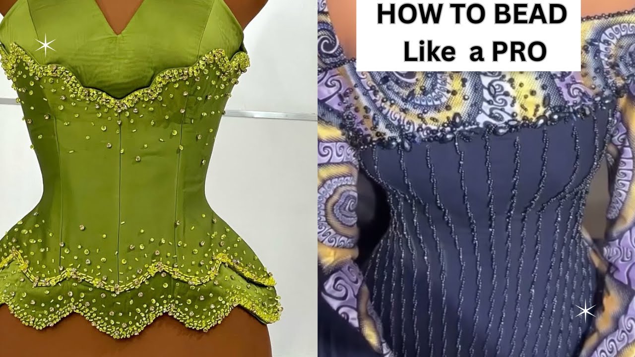 how to bead a dress bodice Like a Pro Color:Dust Pink
