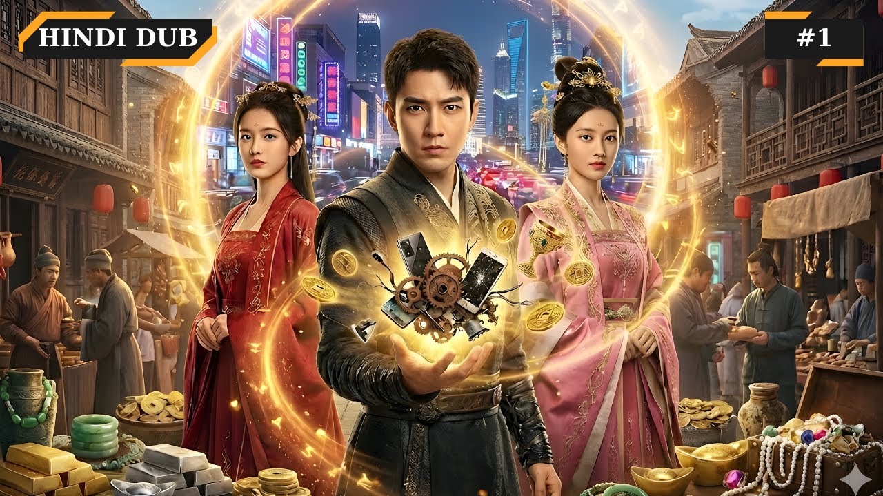 【Hindi Dub】समय यात्रा कर टूटी चीजें बना दी प्राचीन खजाना, दो सुंदरी संग व्यापार जगत जीता