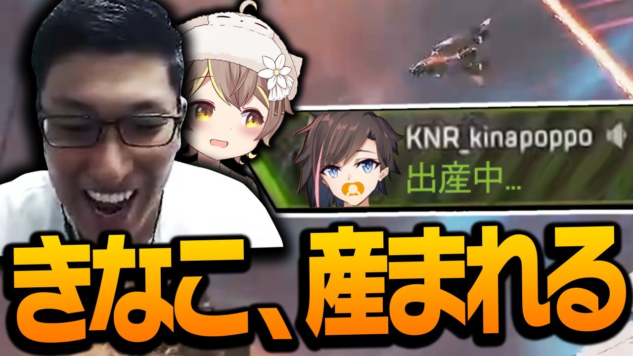 【おめでた】新生きなこ。ここに爆誕【ApexLegends】