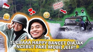 Paling Happynya Tugbaa !!! Aku Ajak Tour Merapi Naik Jeep SERU BANGETTT !!
