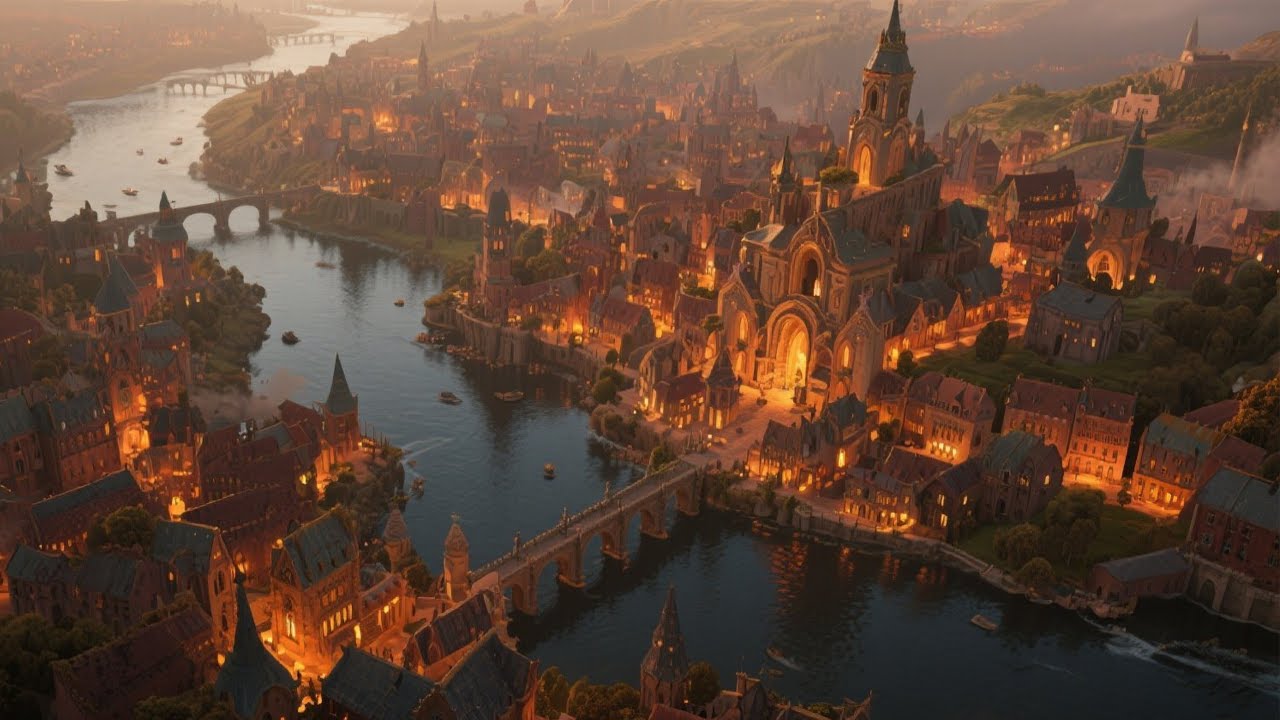 Celtic Music for Focus & Study | Peaceful Medieval Autumn Day Deep Focus