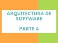 Arquitectura de Software - Diseñando y Documentando