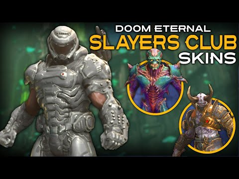 Doom Eternal - ALL Slayers Club Exclusive Skins