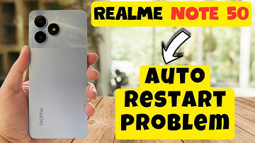Auto restart problem Realme Note 50 || How to solve auto restart issues